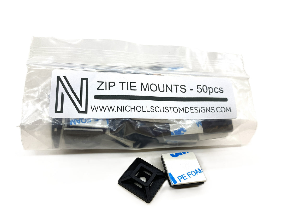 ZIP TIE MOUNTS - 50ct image 0