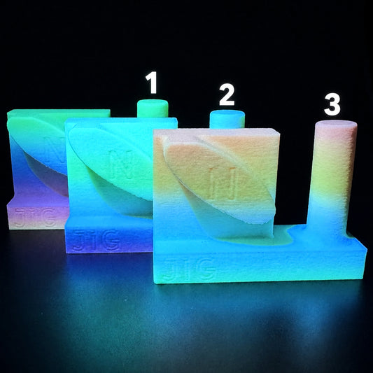 COLOR GLOW - JIG v2 - CAPO & SLIDE HOLDER - LIMITED RELEASE