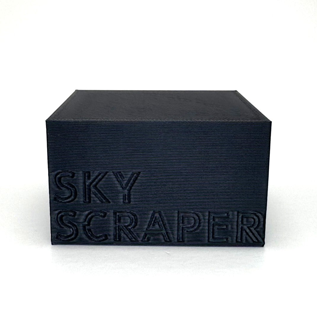 Front View of SKY SCRAPER Pedal Riser from Nicholls Custom Designs