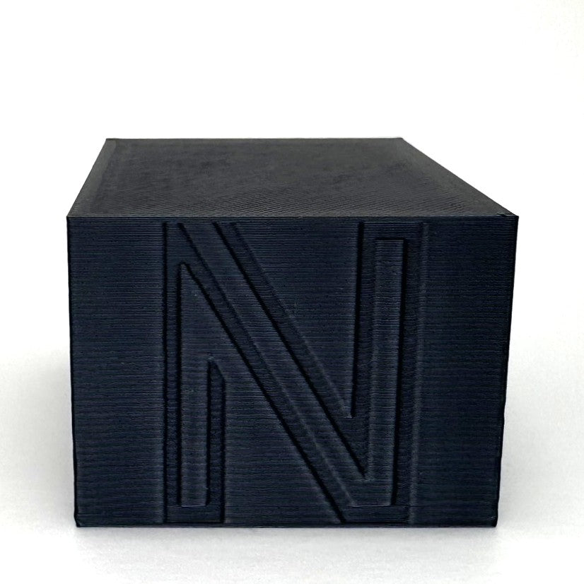 Side view of a SKY SCRAPER pedal riser from Nicholls Custom Designs